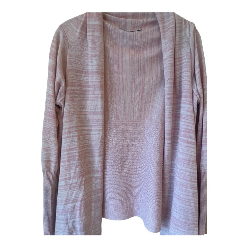 Prana Pink Bubblegum Blush Loveland Wrap Cardigan Sweater Size Smallll - Picture 7 of 11